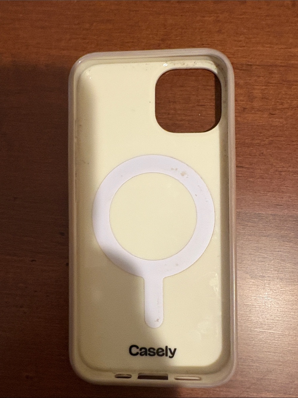 Casely Pale Yellow MagSafe-Compatible Phone Case